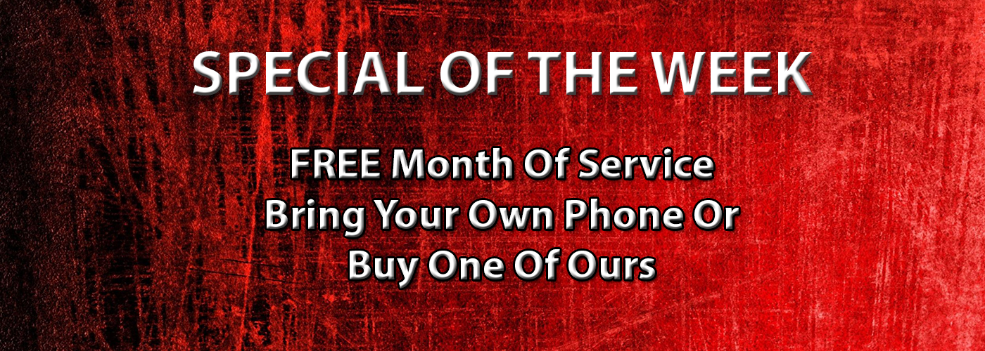 Special of The Week Banner Free Month